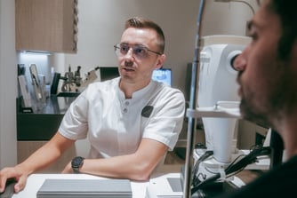 [OCT and its application in optometry] Pedro Borja, an example of specialization